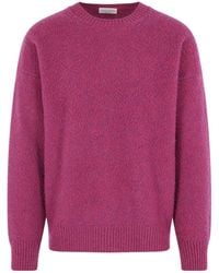 Roberto Collina - Crew-Neck Wool Sweater - Lyst