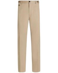 Dolce & Gabbana - Buttoned Trousers - Lyst