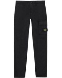 Stone Island - Casual Pants With Belt Loops - Lyst