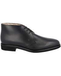 Tod's - Logo Details Business Casual Shoes - Lyst