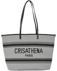 Crisathena - Large Double Handle Shoulder Bag - Lyst