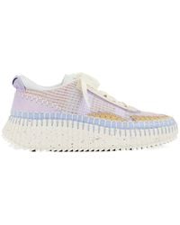 Chloé - Fabric Nama Sneakers - Lyst