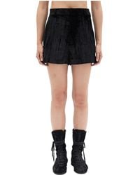 Ann Demeulemeester - High-Waist Tailored Shorts - Lyst