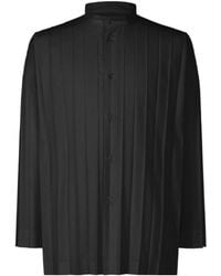 Homme Plissé Issey Miyake - Homme Plissé Issey Miyake Edge Shirt - Lyst
