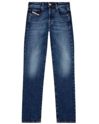 DIESEL - 1989 D-Mine Straight Leg Jeans - Lyst