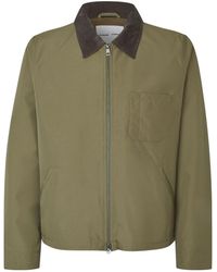 Samsøe & Samsøe - Sarobin Z Chest-Pocket Contrastong-Collar Jacket - Lyst