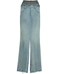 Maison Margiela - Anonymity Of The Lining Denim Skirt - Lyst