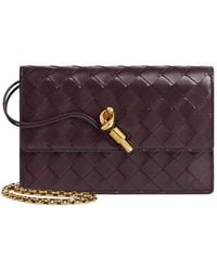 Bottega Veneta - Chain Linked Andiamo Pouch Bag - Lyst