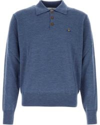 Vivienne Westwood - Mark Long-Sleeve Polo Shirt - Lyst