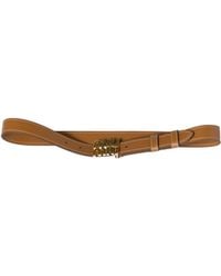 Miu Miu - Logo-Lettering Buckle Belt - Lyst