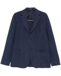 Emporio Armani - Long-Sleeved Suit Jacket - Lyst