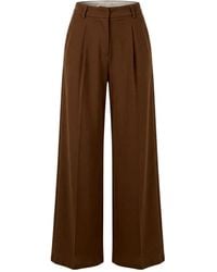 Max Mara - Solid Color Casual Trousers - Lyst