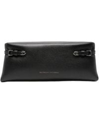 Brunello Cucinelli - Leather Clutch Bag - Lyst