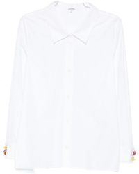 Loewe - Embellished Poplin Shirt - Lyst