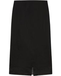 Sportmax - Zip Detailed High Waist Skirt - Lyst