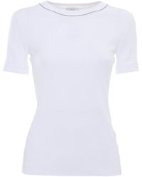 Peserico - T-Shirt M/C - Lyst