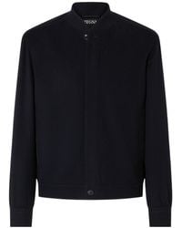 ZEGNA - Oasi Cashmere-Elements Bomber Jacket - Lyst