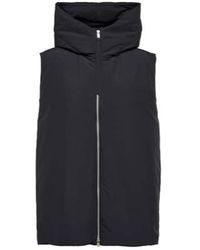 Jil Sander - Oversized Hooded Down Vest - Lyst