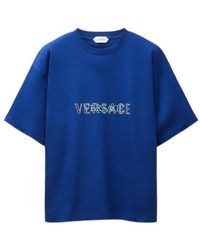 Versace - Graphic Logo T-Shirt - Lyst