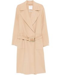 Sportmax - Belted Coat - Lyst