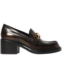 Chloé - Dakota High-Heeled Loafers - Lyst