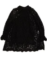 Chloé - Chloé Lace Mini Dress - Lyst