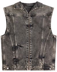 Martine Rose - Denim Vest - Lyst