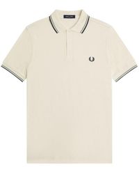 Fred Perry - Twin Tipped Polo Shirt - Lyst