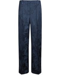 Incotex - Floral Jacquard Straight-Leg Pants - Lyst