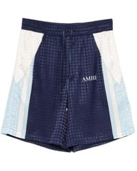 Amiri - Ma Quad Panel Jacquard Shorts - Lyst