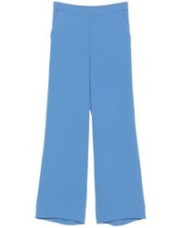P.A.R.O.S.H. - Mid-Rise Wide-Leg Trousers - Lyst