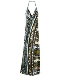 PUCCI - Pucci Soleil Printed Long Dress - Lyst