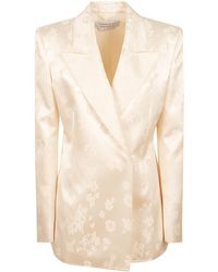 Gabriela Hearst - Floral Jacquard Blazer - Lyst