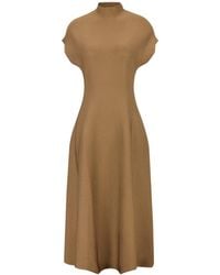 KHAITE - Short Sleeve Dress - Lyst