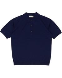 Dries Van Noten - Knitted Polo Shirt - Lyst