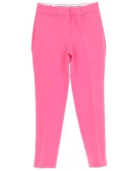 Michael Kors - Michael Tailored Straight-Leg Cropped Trousers - Lyst