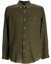 Polo Ralph Lauren - Ralph Lauren Linen Button-Down Shirt - Lyst