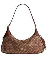 COACH - Ella Small Rope Velvet Shoulder Bag - Lyst