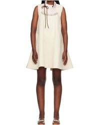 Simone Rocha - A-Line Mini Dress - Lyst