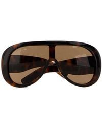 Gucci - Eyewear Rectangular Frame Sunglasses - Lyst