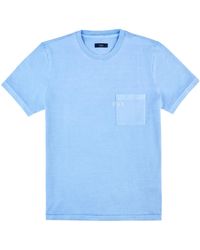 Fay - Pocket Crew Neck T-Shirt - Lyst