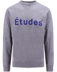 Etudes Studio - Logo Printed Long Sleeved Sweatshirt - Lyst