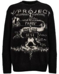 Y. Project - Round Neck Long Sleeve Sweater - Lyst