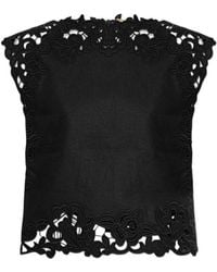 Cult Gaia - Floral-Panel Blouse - Lyst