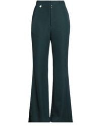 MM6 by Maison Margiela - Solid-Color Wool Pants - Lyst
