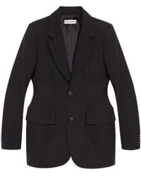 Balenciaga - Hourglass Single-Breasted Jacket - Lyst