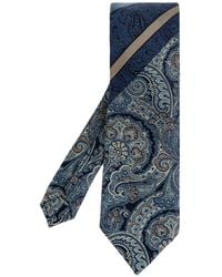 Etro - Patchwork Jacquard Tie - Lyst