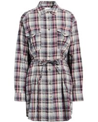 Isabel Marant - Plaid Shirt Dress - Lyst