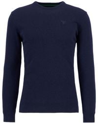 Barbour - Crew Neck Knit Sweater - Lyst
