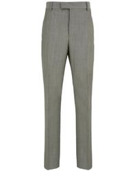 Ferragamo - Flat Front Tailored Trouser - Lyst